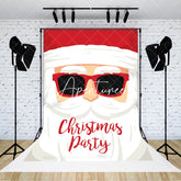 Aperturee - Aperturee Sunglasses Santa Claus White Beard Christmas Backdrop